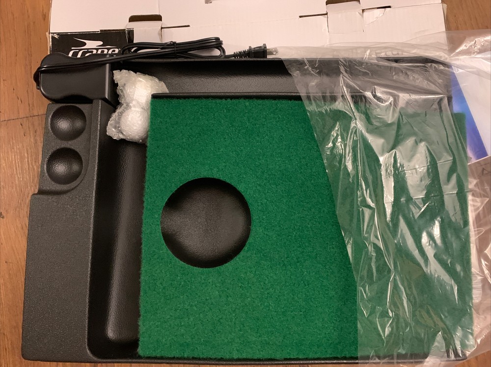 Crane Sports Golf Putting Mat Portable Auto Ball Return Function Practice Train