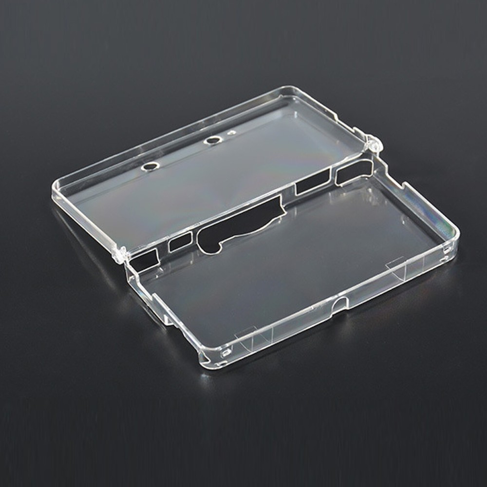 Clear Snap-on Plastic Crystal Hard Shell Case Protective Cover For Nintendo 3DS