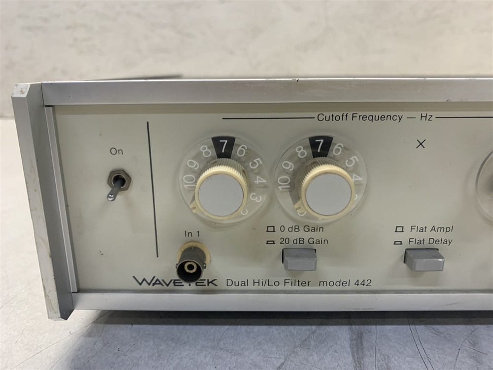 WAVETEK DUAL HI/LO FILTER MODEL 442