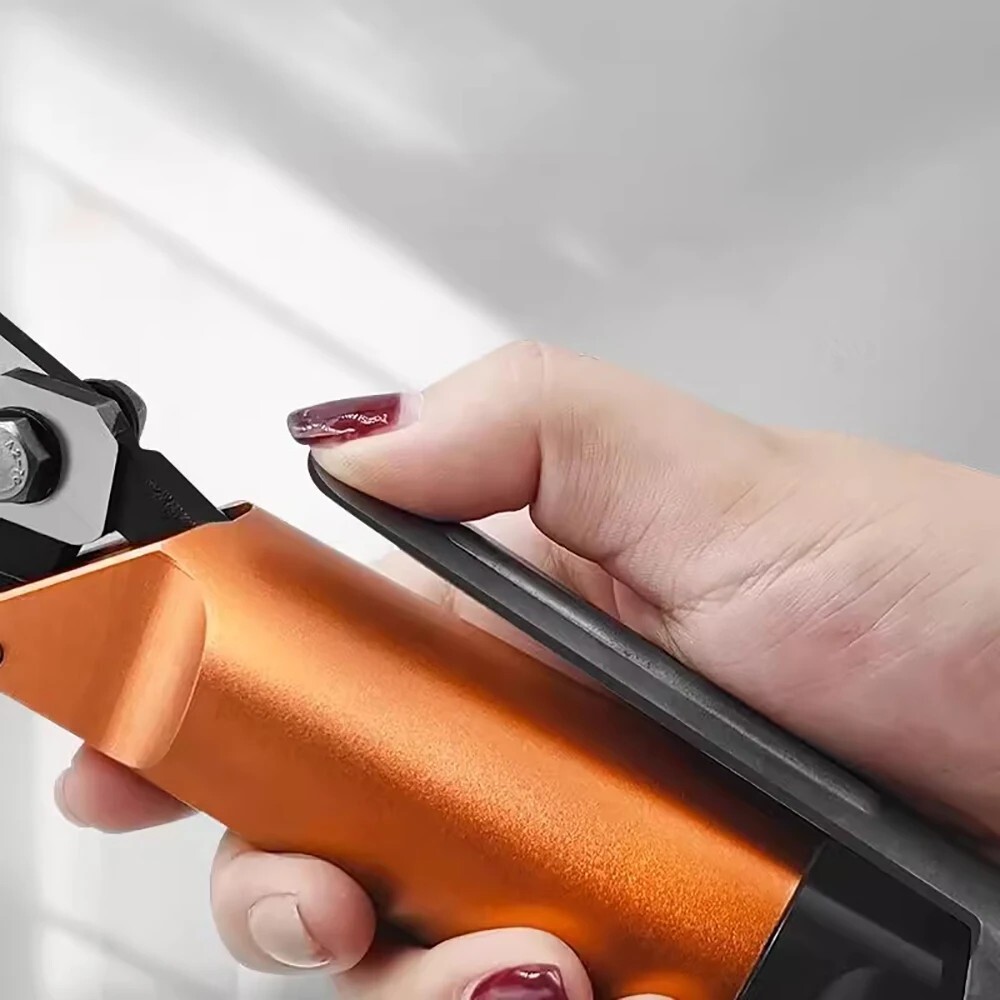 Pneumatic Scissors Handheld Air Cutter Nippers Plastic Metal Sheet Cutting Tools