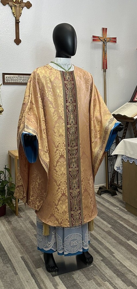 ROSE CHASUBLE + STOLE ROSE0005