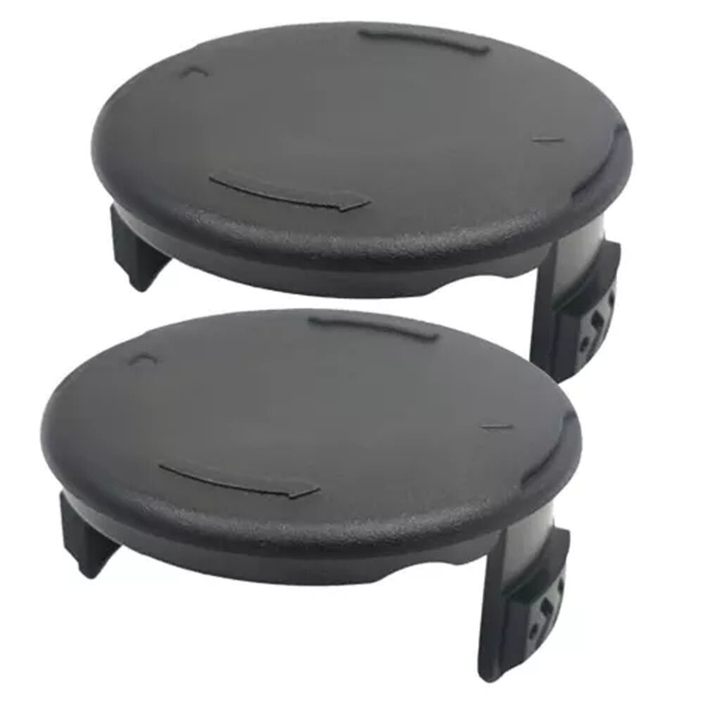 2pcs Spare Grass Eater Spool Cap Cover For Hyper Tough String Trimmer Black US