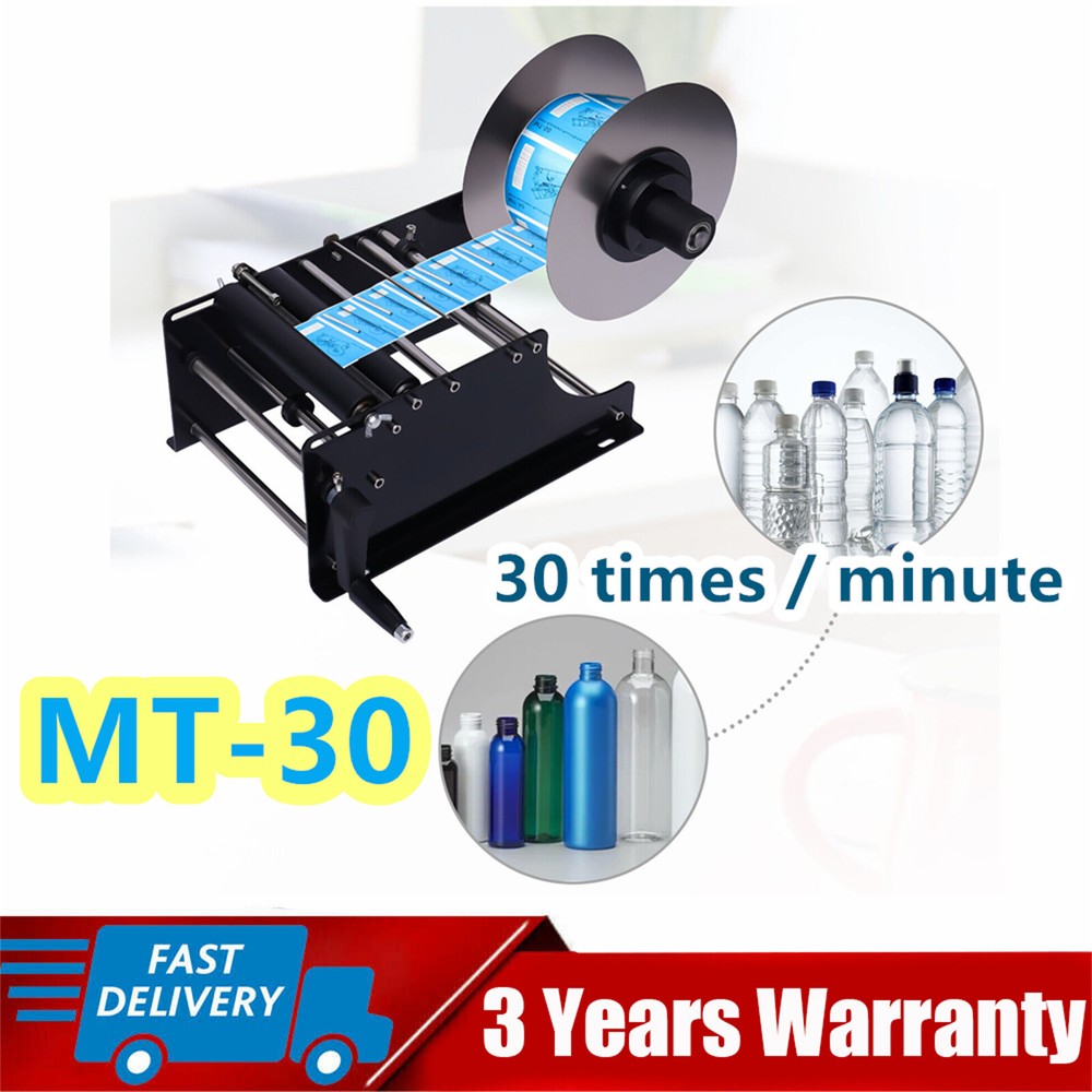 MT-30 Manual Labeling Machine Round Bottle Packing Machine Hand Semi-Automatic