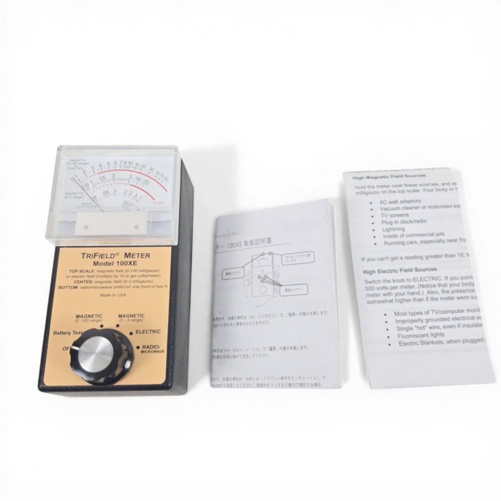 Trifield EMF Meter 100XE Magnetic Used