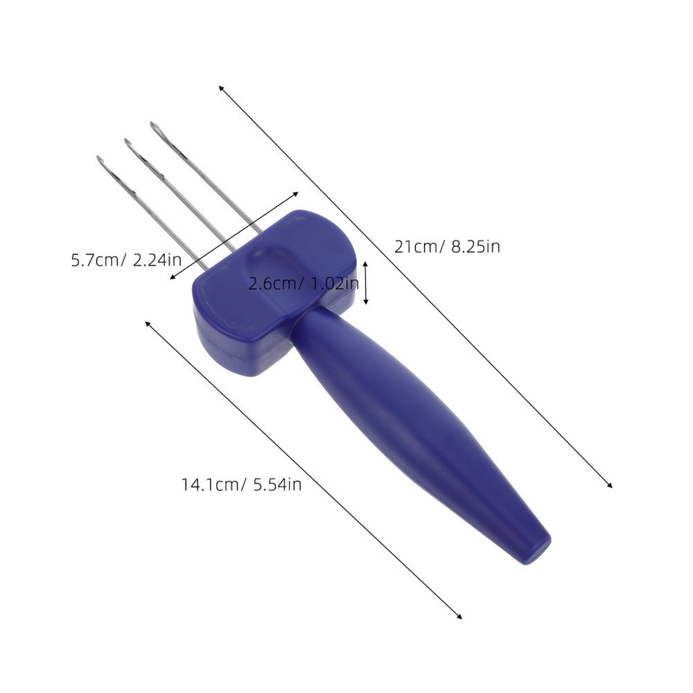 DIY Weaving Tool: Crochet Hook with Latch-Hook | Handheld Cord Maker for Craft