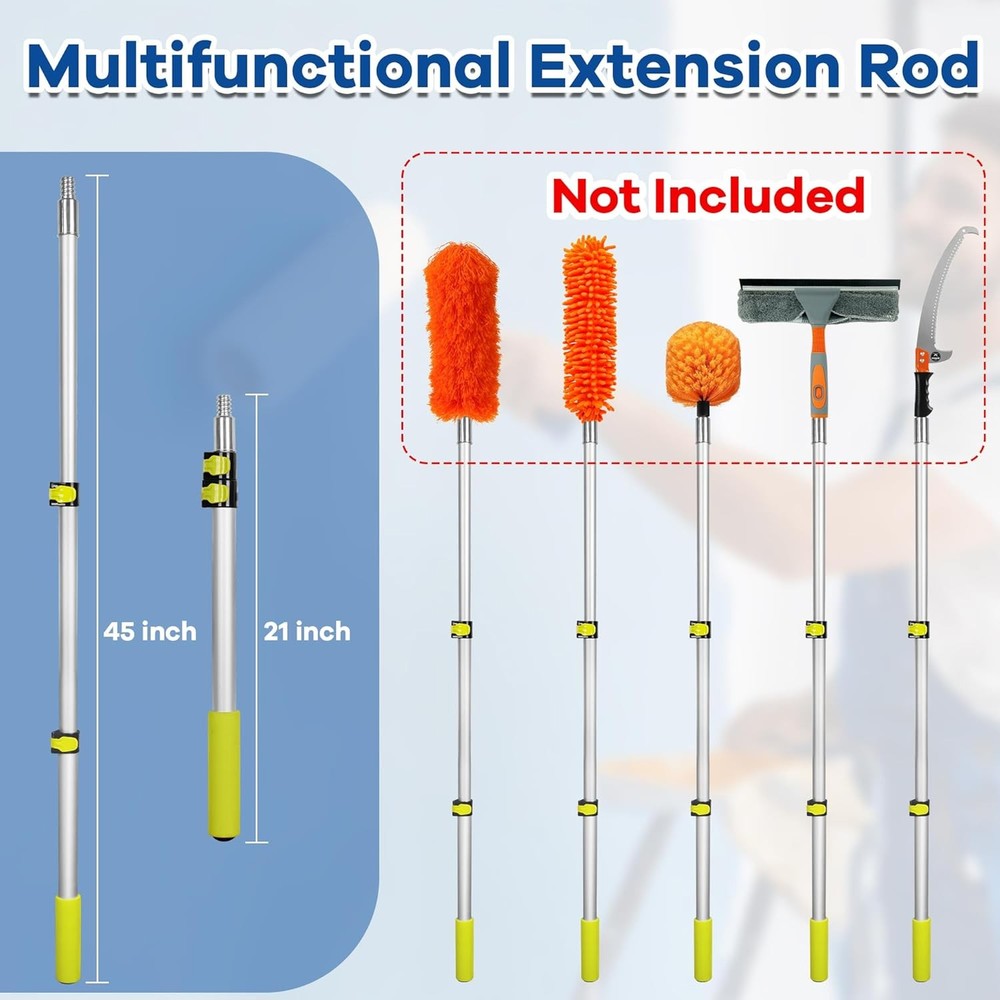 28 PCS Paint Roller Kit with Extension Pole, 4" 9" Paint Roller with Tray, Paint