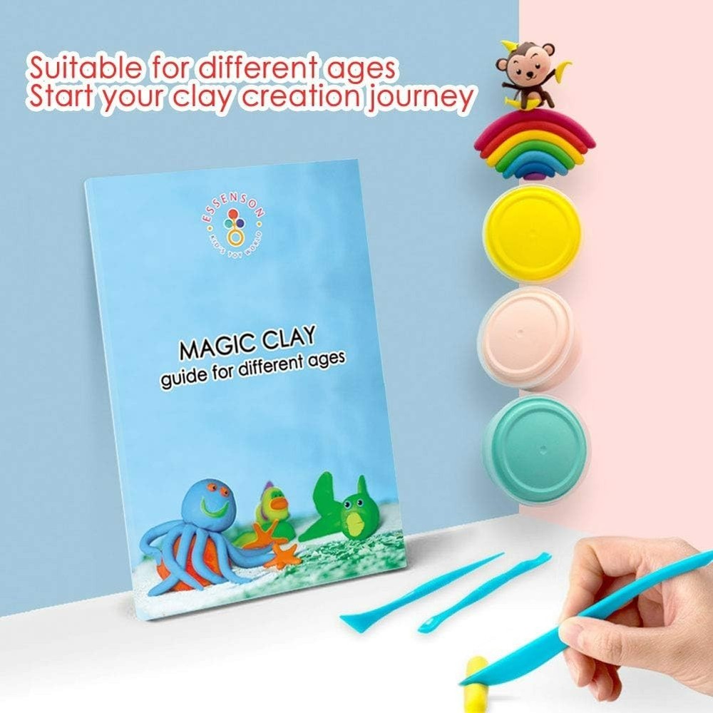 Complete Modeling Clay Set with Tools & Accessories for Endless Fun - Ages 3-12