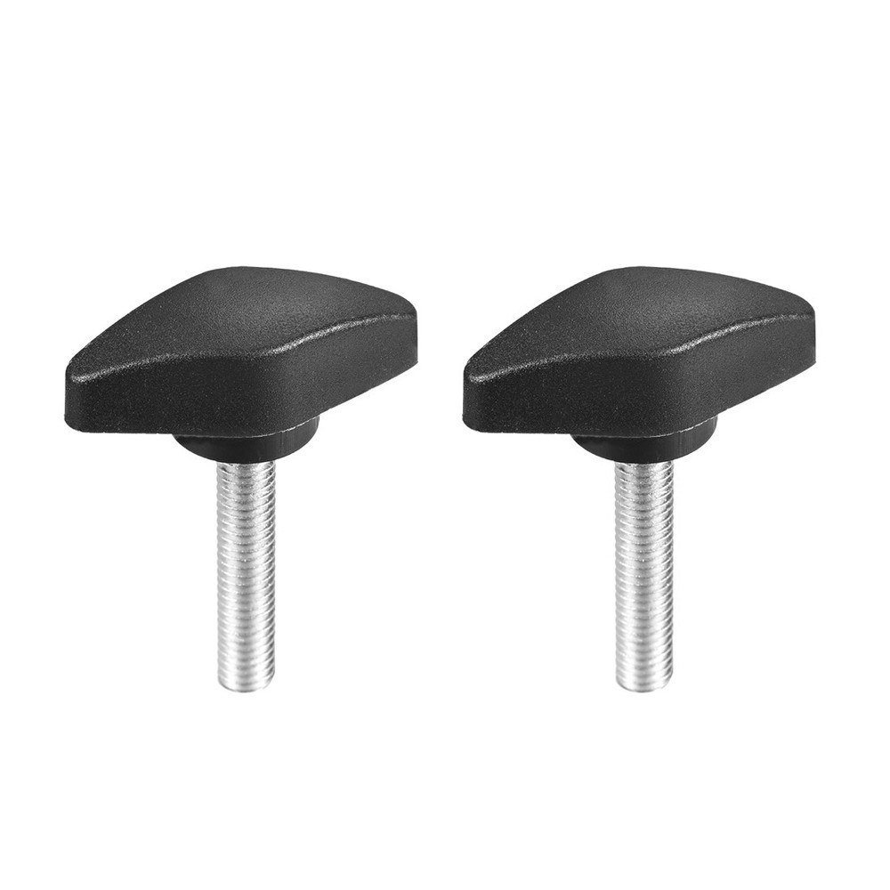 Locking handle screw handles handles handles M6x30mm threaded T shape 2pcs