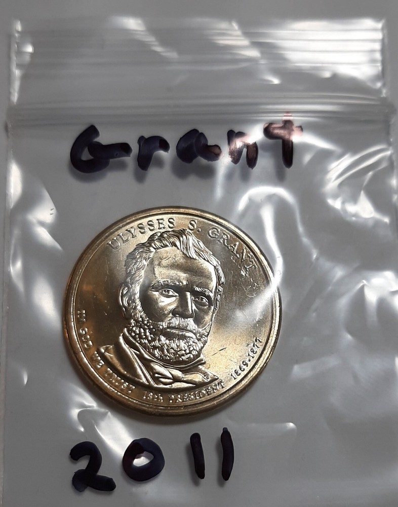 2011-P President Grant Dollar.