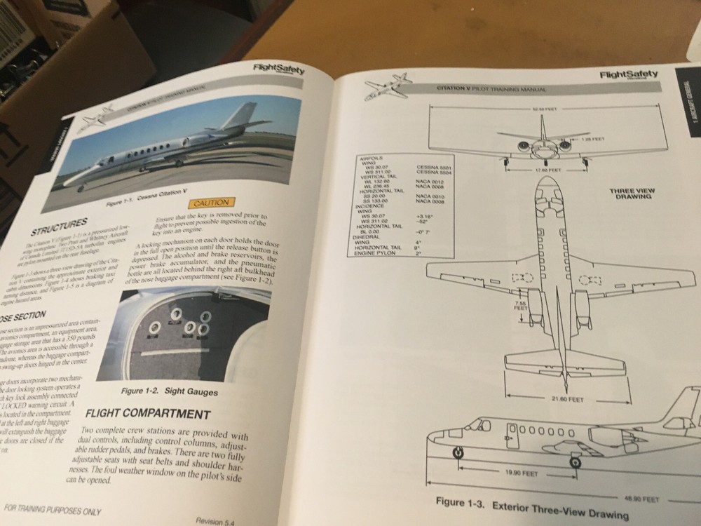 Cessna Citation V Pilot Training Manual