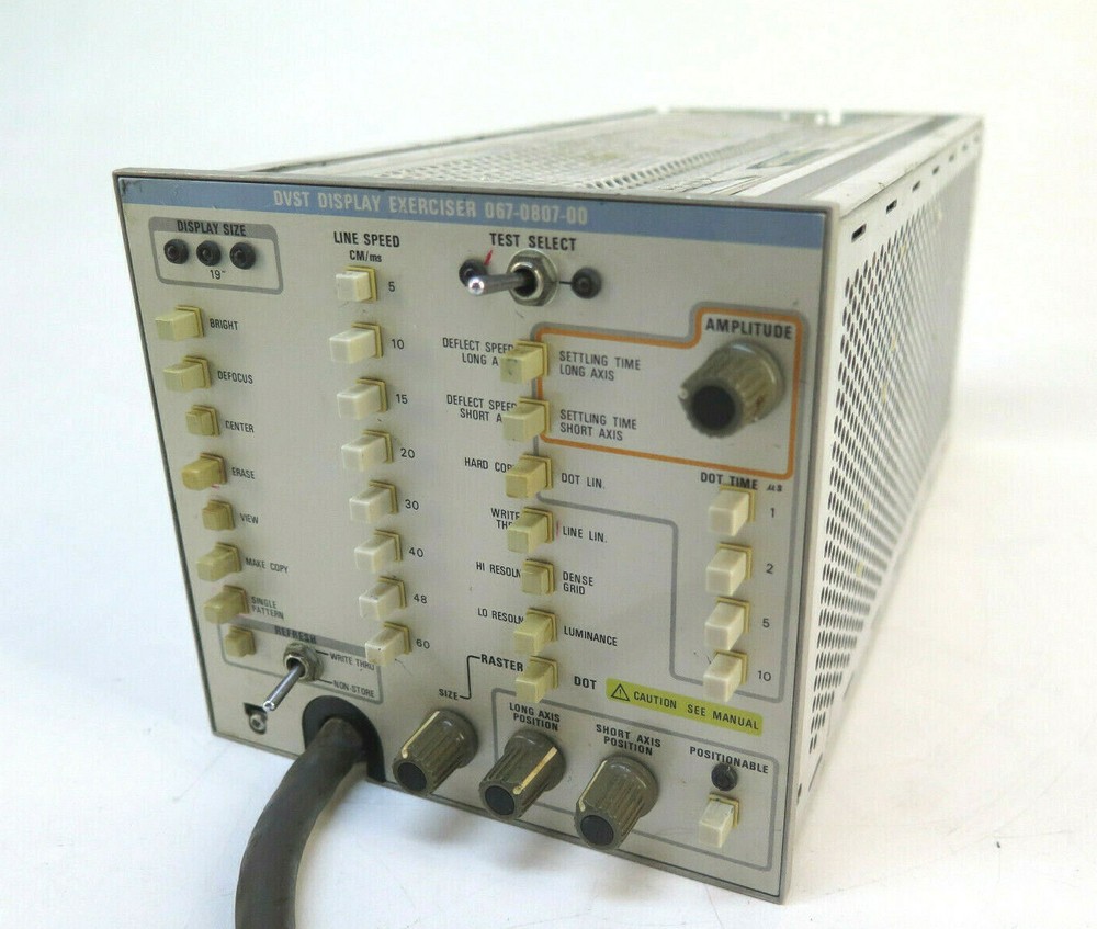 Tektronix 067-0807-00 DVST Display Exerciser