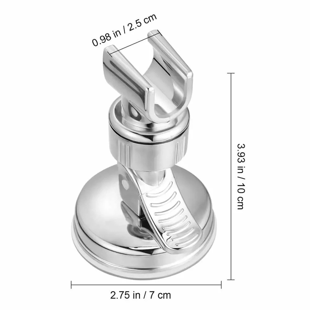 Adjustable Shower Head Holder Suction Cup Handheld Wall Mount Bathroom Bracket