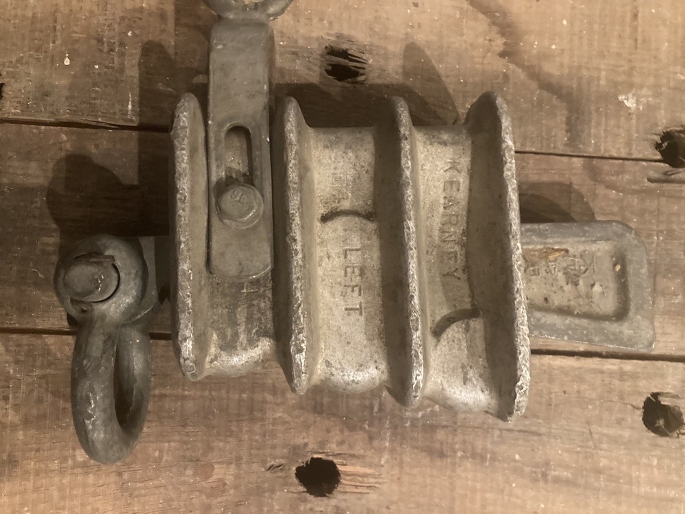 Kearney 1833-14 ComeAlong Linemen Cable Grip Puller LEFT