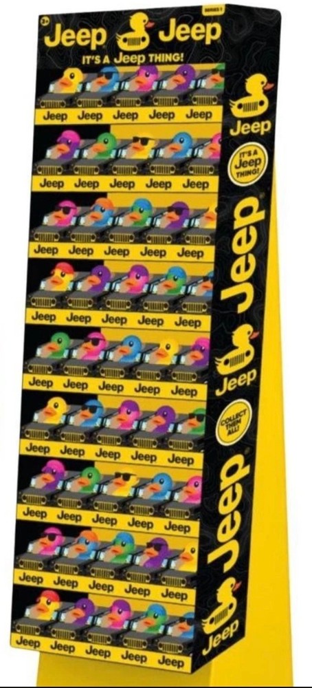 Jeep Branded 2" Ducks in Paper Jeep 4x4 Box ** YOU PICK ** NEW