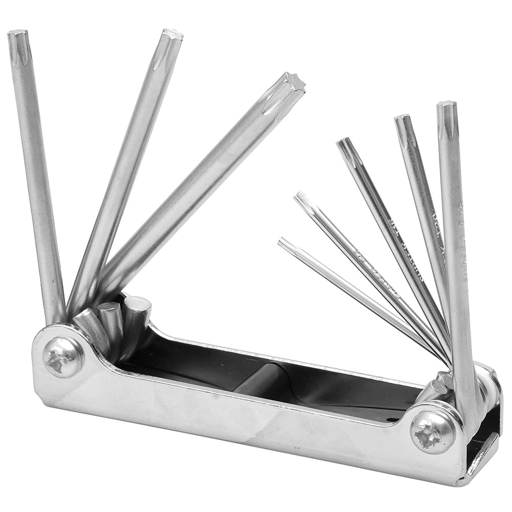 Surtek ALLFTN8 Folding Torx-Key 8 Piece Set