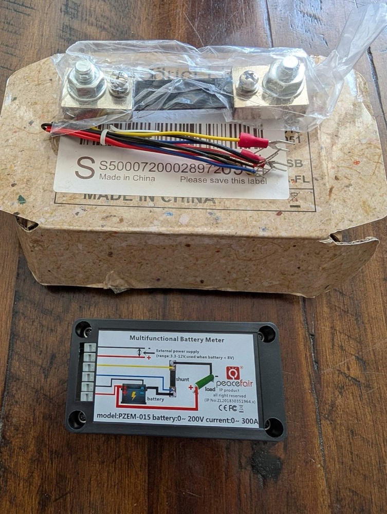 PZEM-015 Multifunctional Battery Meter from Peacefair - 2010s/2020s Electronics,