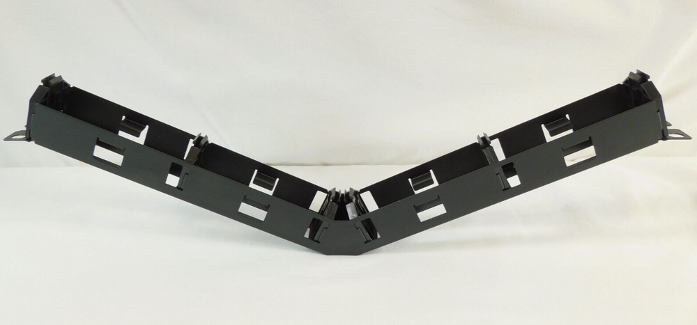 QAPP24BL Panduit QuickNet Angled Patch Panel 24 Port 1 RU Black