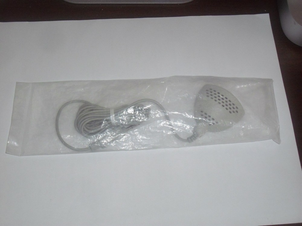 Apple PlainTalk Cable Consumer Microphone, 590-0670, New