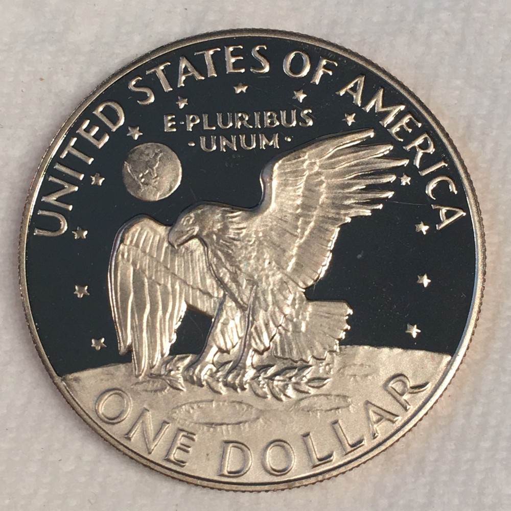 1978-S Eisenhower IKE Dollar CLAD PROOF - High Quality Scans #B624