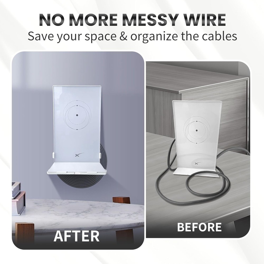 Minimalist Wall Holder for Starlink Extensions - Elevate Your Wi-Fi Experience
