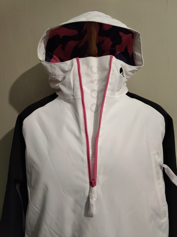 Oosc SP Overhead Ski Parka Pink Size Large