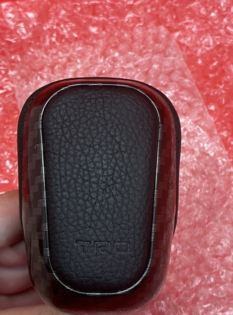 Automatic Gear Shift Knob Head Lever 4Runner TRD Carbon Fiber Look 10-19