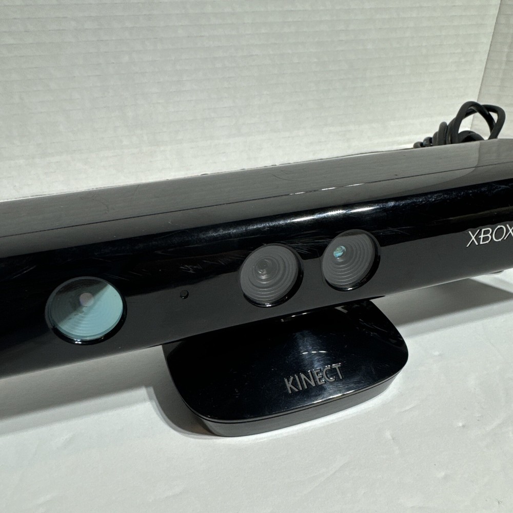 Microsoft Xbox 360 Kinect Sensor Bar Only Black Tested Working Fine As Intended