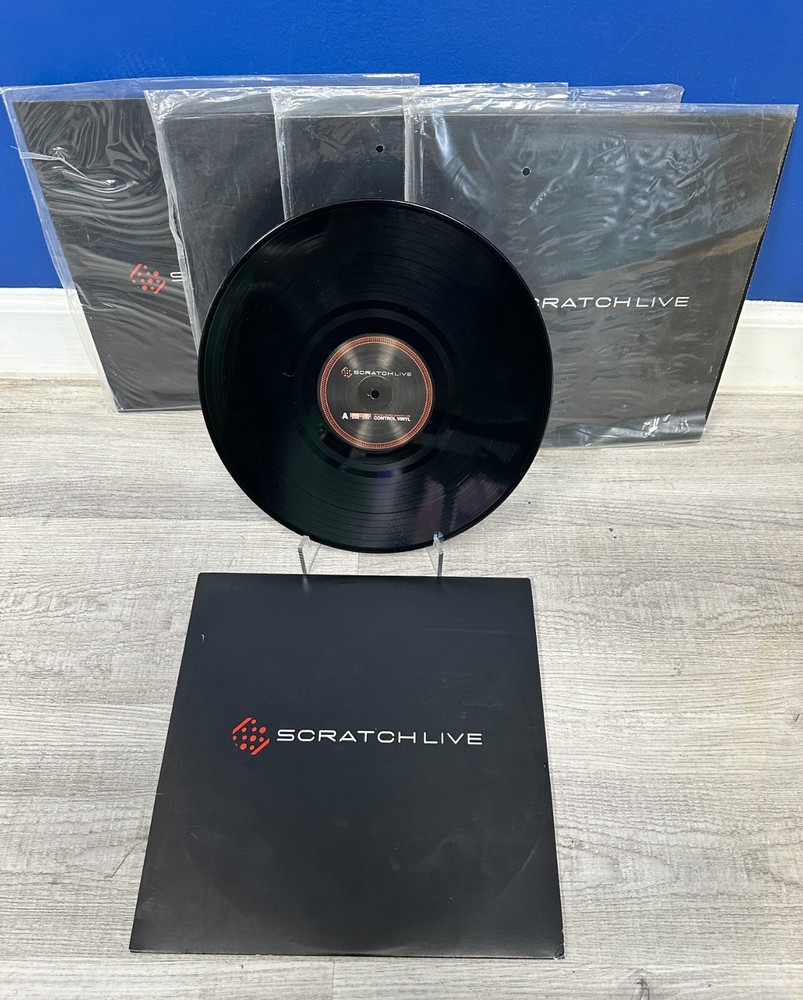 Serato Scratch Live Control Vinyl Black