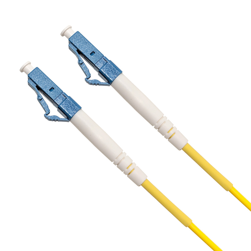 Fiber Optic Cable Patch Cord, Singlemode, Simplex LCUPC to LCUPC, 2M (6ft)
