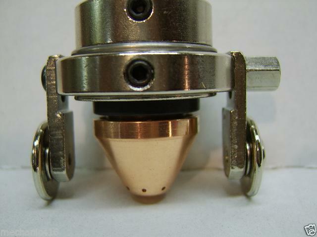 ROLLER GUIDE AND CNC SHIELD FITS HYPERTHERM POWERMAX 45XP PLASMA CUTTER TORCH