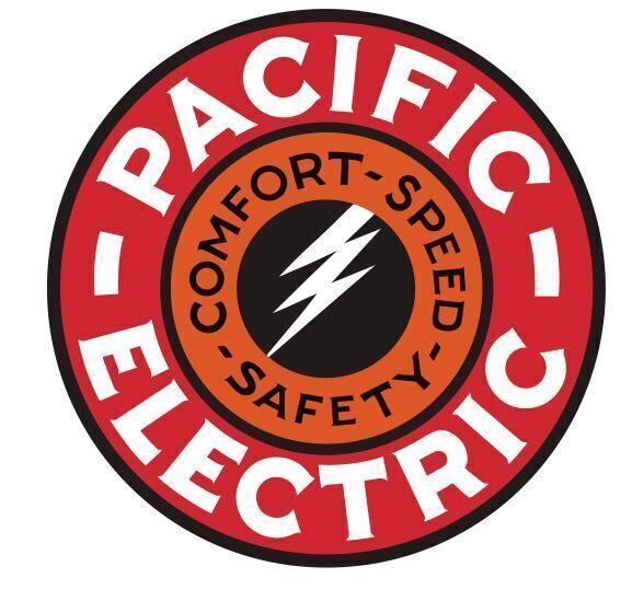 Pacific Electric Railroad Railway Train Sticker