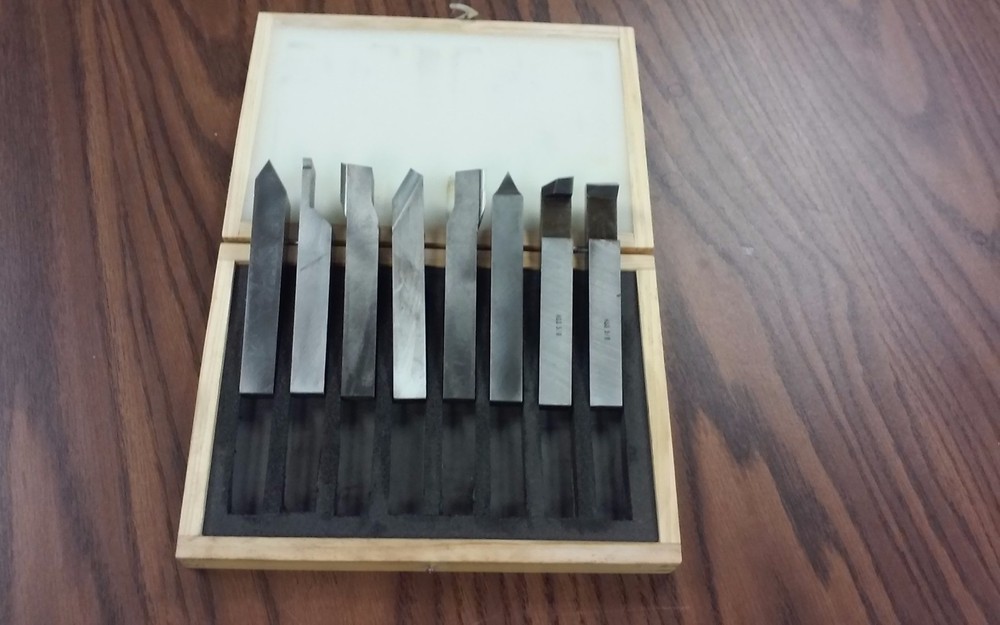 5/8" shank 8pcs/set Solid HSS tool bits offset cranked turning #Z-2662-2006-new