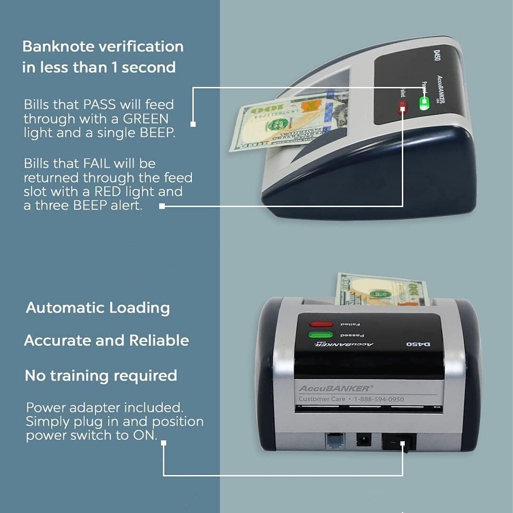 Counterfeit note detectors, magnetic,infrared,watermark and microprint detection
