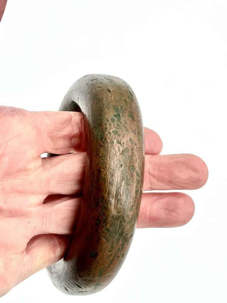 18th-19th Century Bronze Nautical Ring for Ships Rope