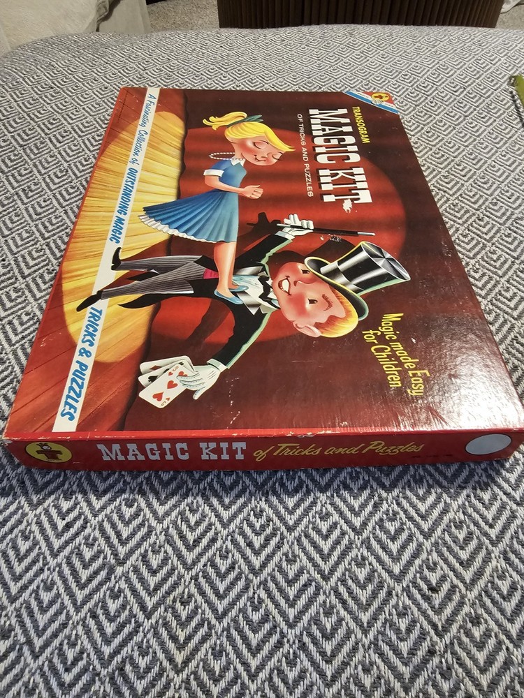 Vintage 1953 Magic Kit Transogram