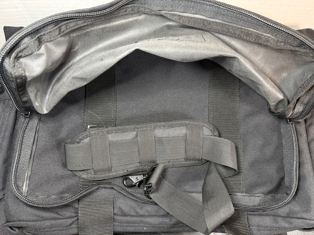 BLACKHAWK 80SB06BK Enhanced Pro Shooters Bag, Black ,Shoulder Strap
