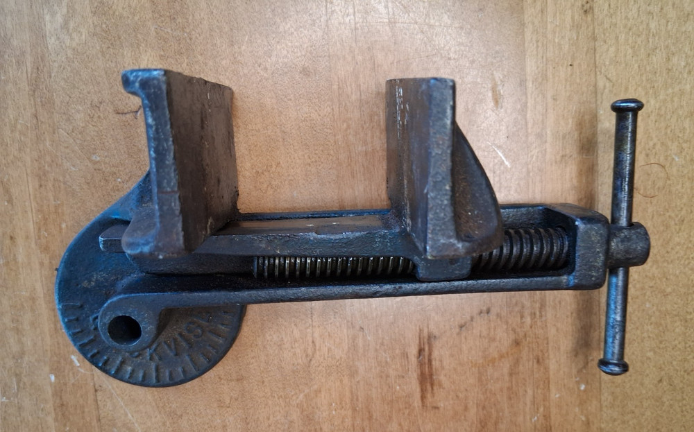 Vintage Waller's Quickvise - Missing Thumb Screws - Turns Smoothly