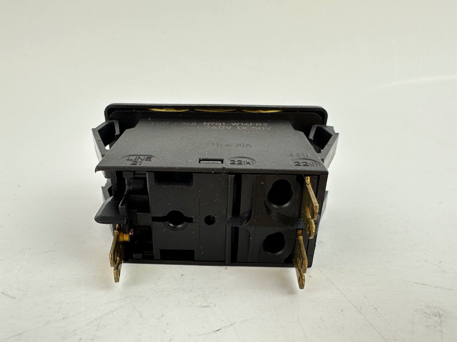 Tornado OEM Part # 18216 Switch Rocker S.P.S.T. 24Vdc(Lighted) Ez