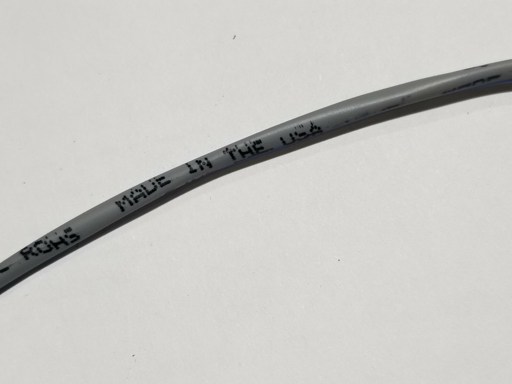 Windy City Wire 425102 22/2C Security/Control Cable Riser Gray/Blue Stripe/100ft