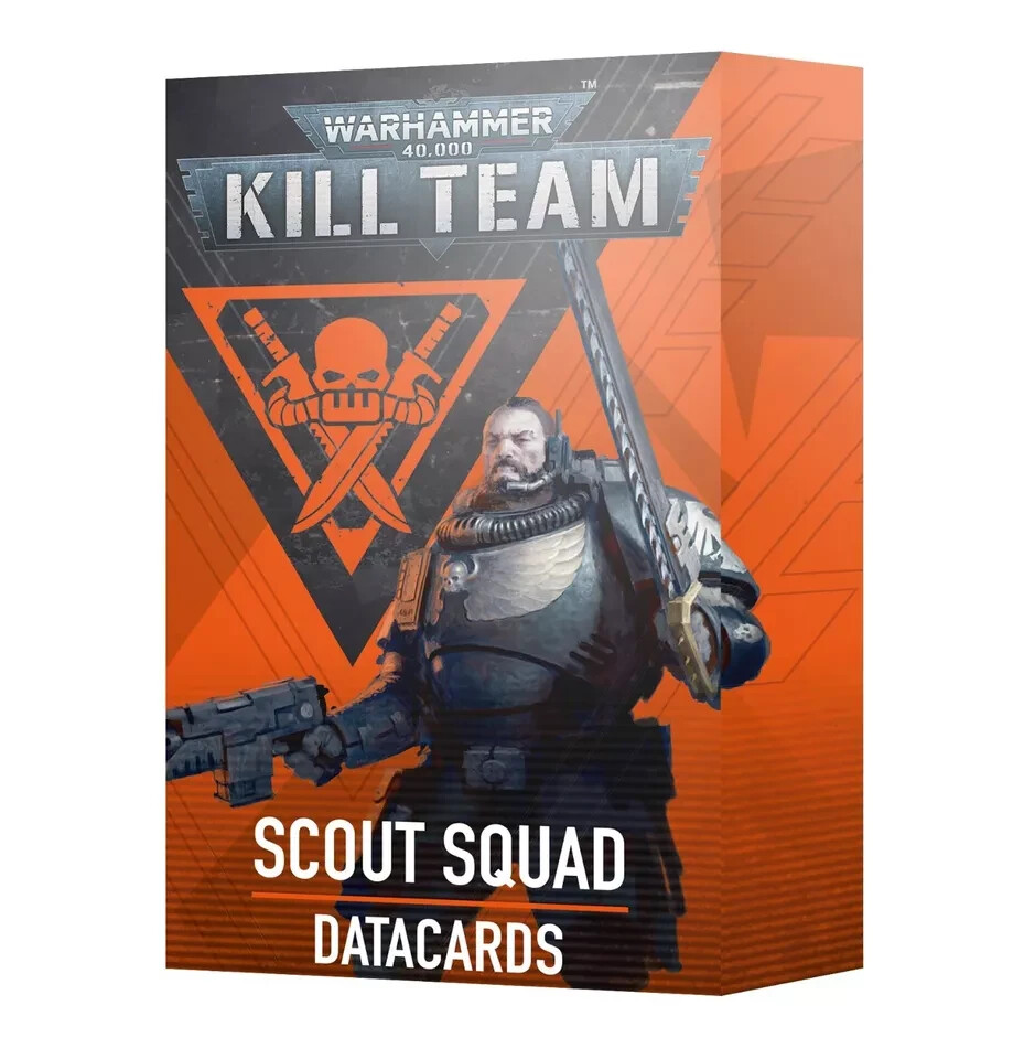 Warhammer 40k Kill Team: Primaris Scout Squad Datacards NEW