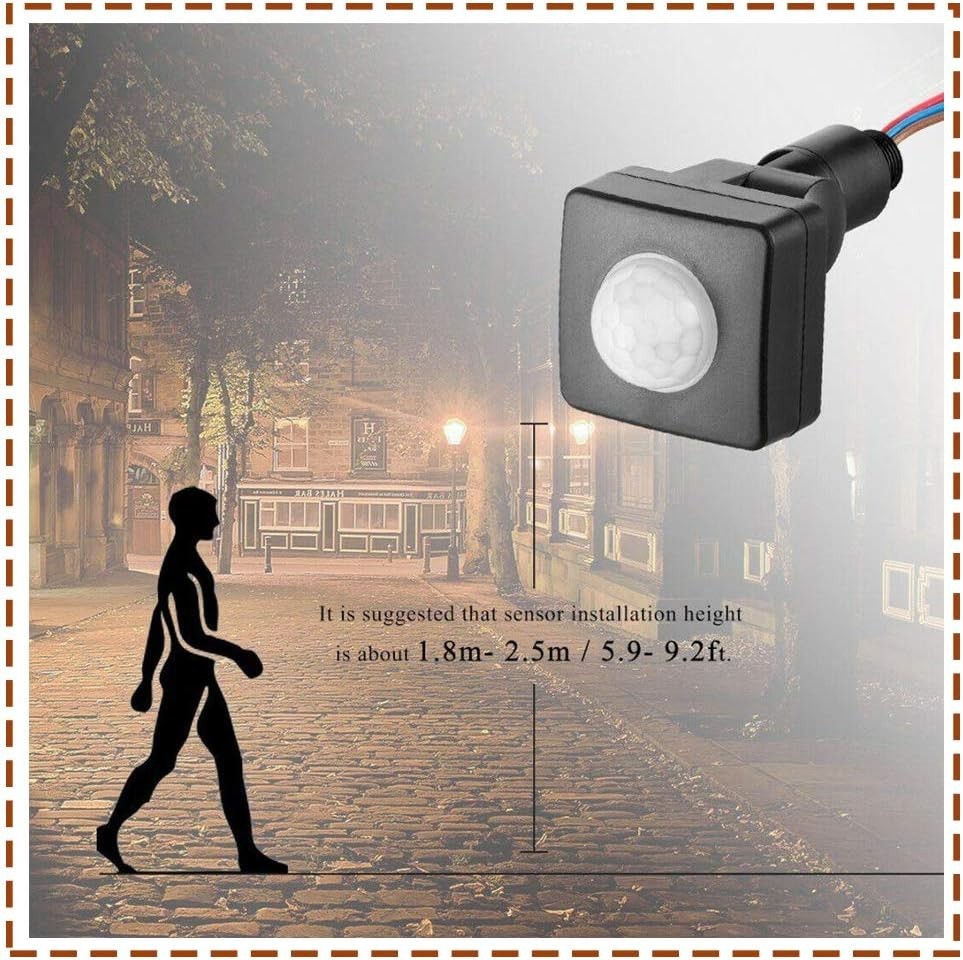 High-Performance PIR Motion Sensor for Home Lighting Automation and Security