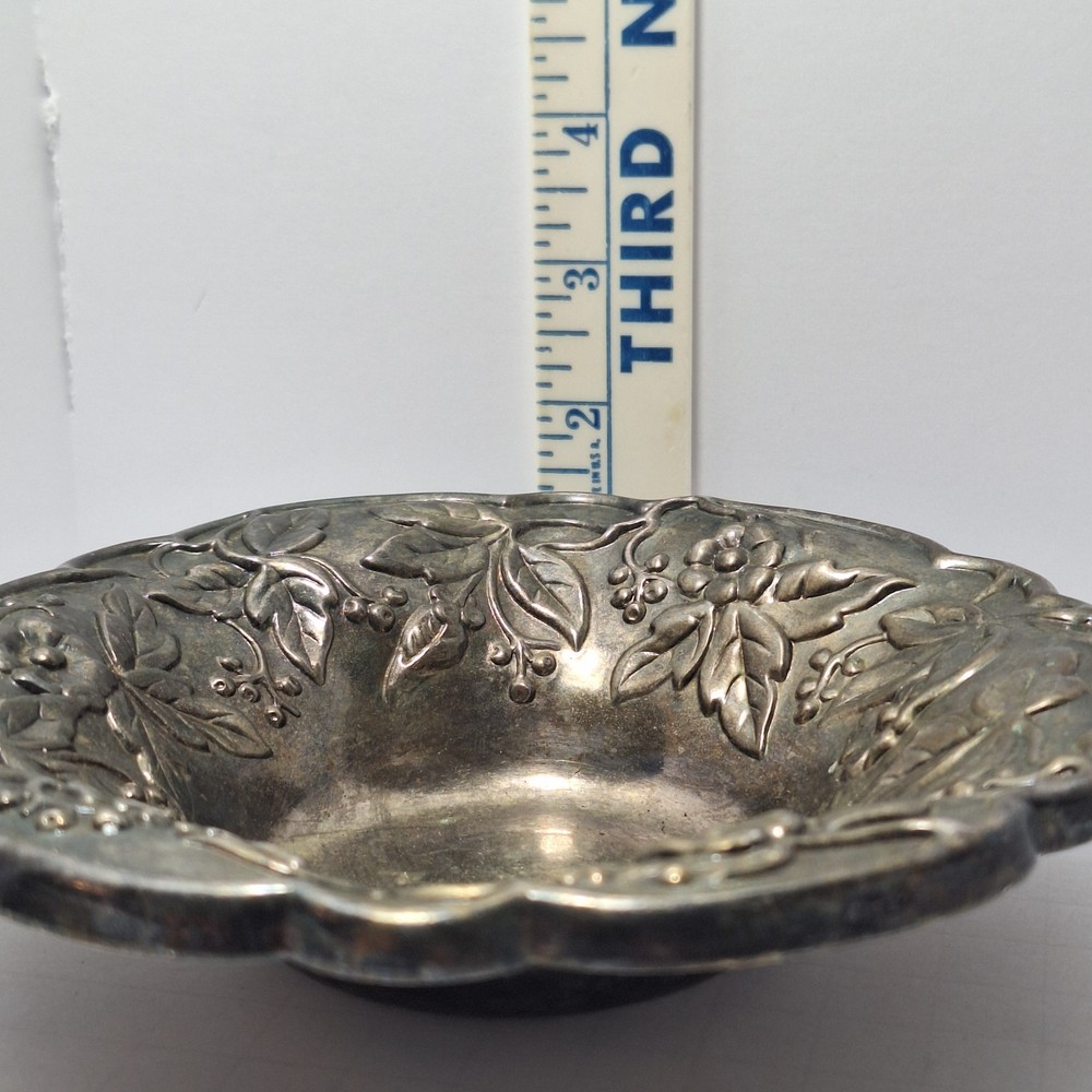 silver plate bowl
