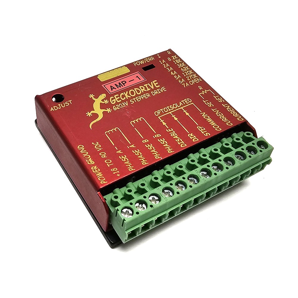 Geckodrive G203V Step Stepper Motor Drive 80V 7A "Unkillable" Vampire 200 PPR