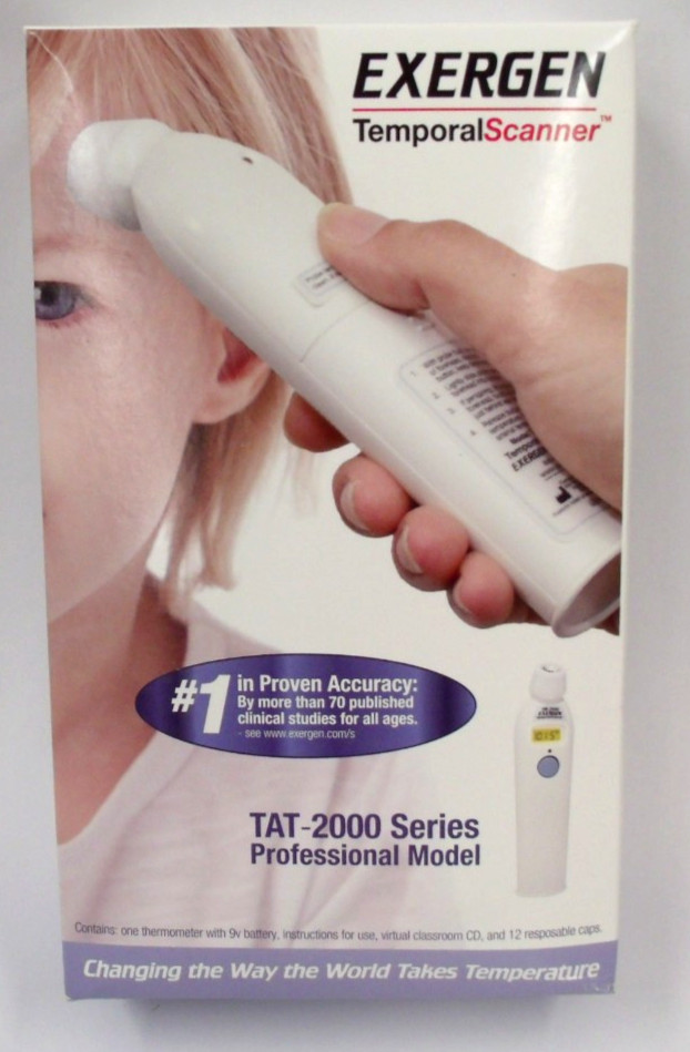 Exergen Temporal Scanner Thermometer TAT-2000