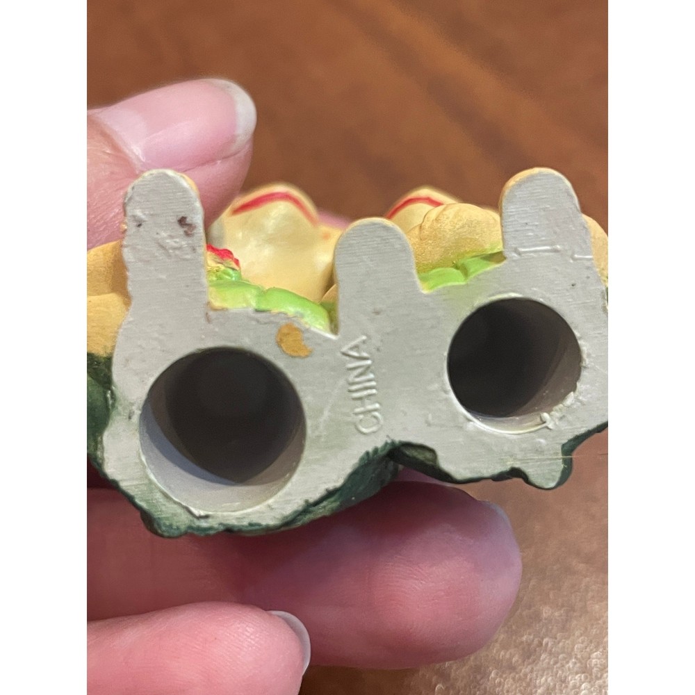 Vintage hard plastic mini turtles - Hallmark