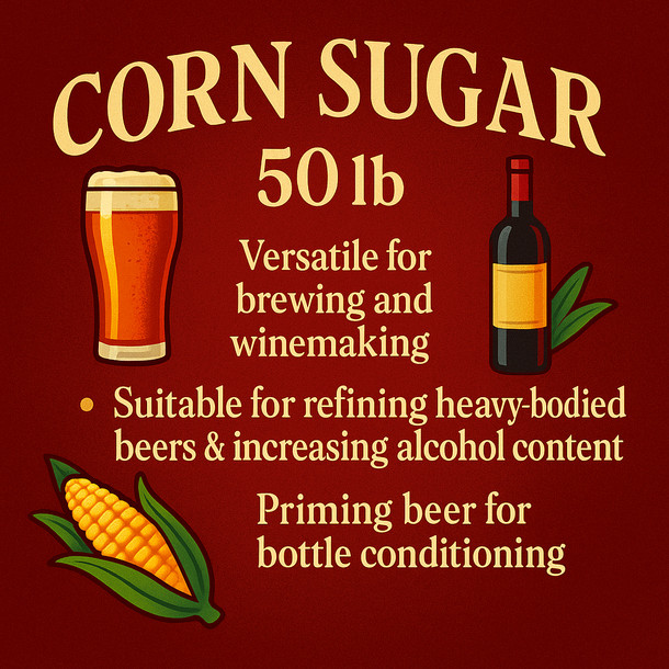 LD Carlson Corn Sugar 50 Lbs.