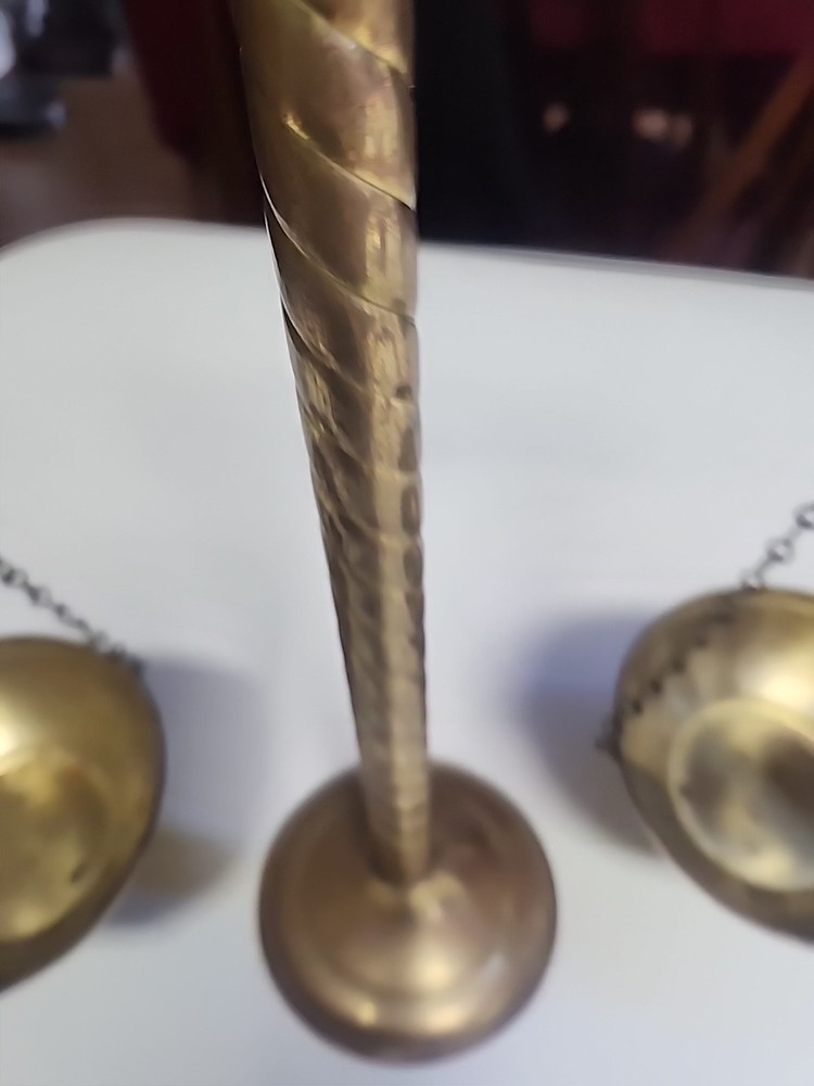 Vintage Brass Balance Scale