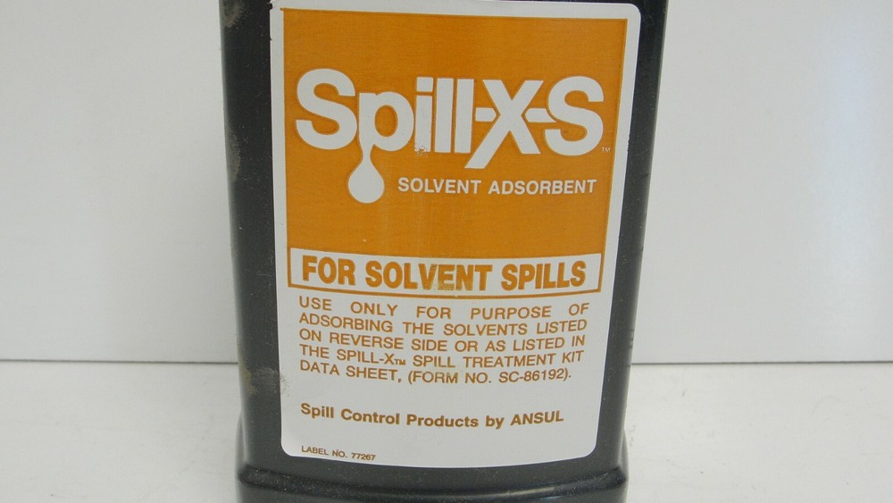 Ansul spill-x-s solvent adsorbent new