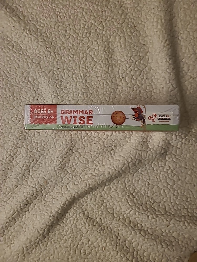 Grammar Wise Colourful Language Chalk & Chuckles Developmental Children’s Game