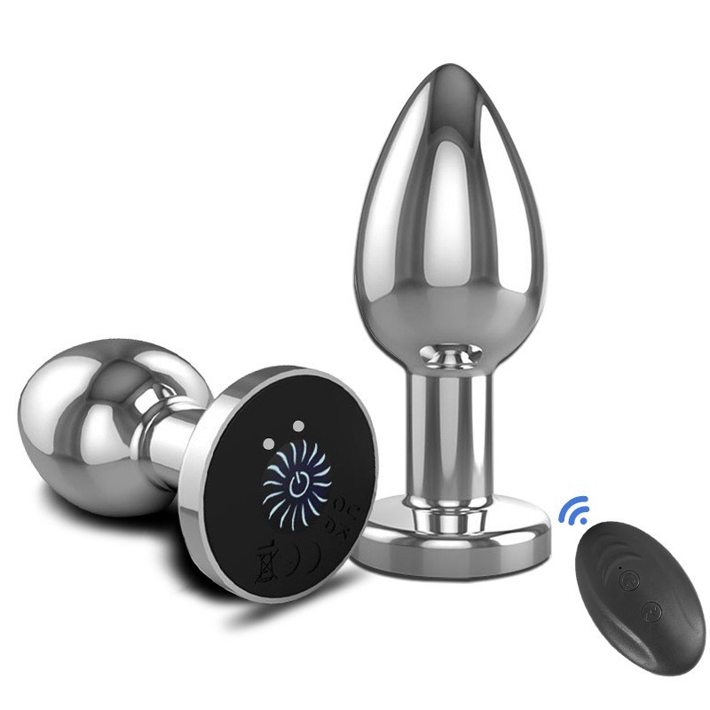Remote Control Anal Plug Vibrator, 10 Modes Vibrating Butt Plug, Small Butt Plug